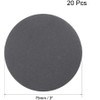 TA-VIGOR 20Pcs 75mm Wet and Dry Sanding Discs, 400 Grit