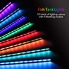 MQ 8 in Submersible LED Aquarium Light, 1.2W Color Changing
