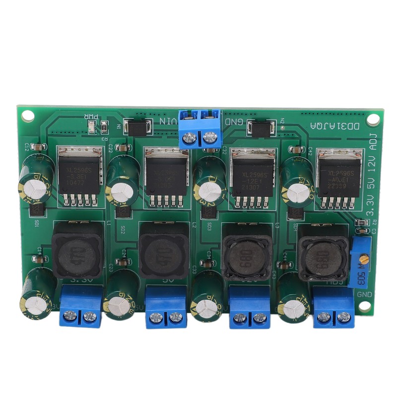 Buck Converter 3A Multi Channel 3.3V 5V 12V Adjustable Output