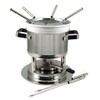 Swissmar Basel 11-Piece Stainless Steel 3-in-1 Fondue Set - Ideal
