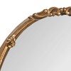 Kate and Laurel Brynley Decorative Metal Round Mirror, 24, Antique