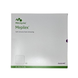 294499 Self-Adherent Absorbent Foam Dressing, 8" x 8" Box of 5