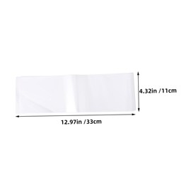 BIUDECO 100pcs Hair Highlighting Paddle Clear Hair Dye Board for Professional Salon and Home Use and Highlighting Tool Easy to Monitor Process Safe Material