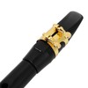 Portable Pocket Saxophone Practice Sax with Reed Bag Woodwind Instrument