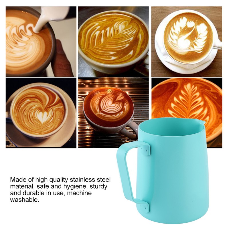 350ml Stainless Steel Milk Frothing Pitcher Coffee Cup Latte Art