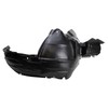 TRQ Front Right Inner Fender Liner Black Passenger Side Compatible