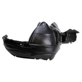 TRQ Front Right Inner Fender Liner Black Passenger Side Compatible with 2003-2008 Subaru Forester SU1249108