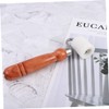 TEHAUX 1PC Wallpaper Seam Roller Flat Pressure Tool with Pom