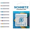 SCHMETZ Combi Allrounder Large | Pack of 10 Sewing Machine