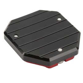 Motorcycle Side Stand Plate Pads, Motorcycle Kickstand Pad, Aluminum Alloy Kick Stand Coaster Support, High Strength Kickstand Pad Plate Support Accessories