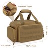 Rexmica 12-Inch Tool Bag with Anti-friction Bottom, Hand Tool Storage