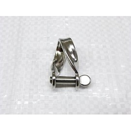 Stainless Steel Twisted D Shackle Strip 5MM (Marine Rope Rigging Dee)