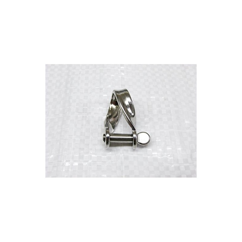 Stainless Steel Twisted D Shackle Strip 5MM (Marine Rope Rigging