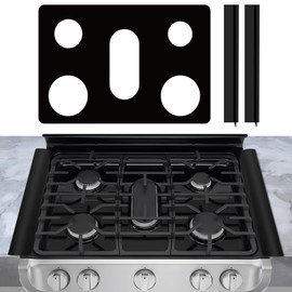 Reusable Stove Burner Top Cover for LG Gas Range, Model LGLDG4315 LRG4115 LRG4113 LDG4313, Non-Stick Washable Stove Top Cover Mat Protector, Gap Filler for Range Side Guard | TOYOOSKY