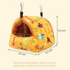 Wontee Bird Nest House Winter Warm Snuggle Hut Bird Bed