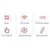 3A Smart Thermostat LCD Display Programmable Widely Used Water Heating