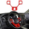 CheroCar for Dodge RAM Steering Wheel Cover Trim Interior Decoration