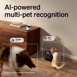PETLIBRO AI Dog Camera Pet Camera Indoor with Phone App [Multi-Pet Recognition, Daily Activity Analysis & Smart Summaries] Cat Cam 360° View, 1080P Dog Cam Night Vision, 2-Way Audio Home Camera WiFi