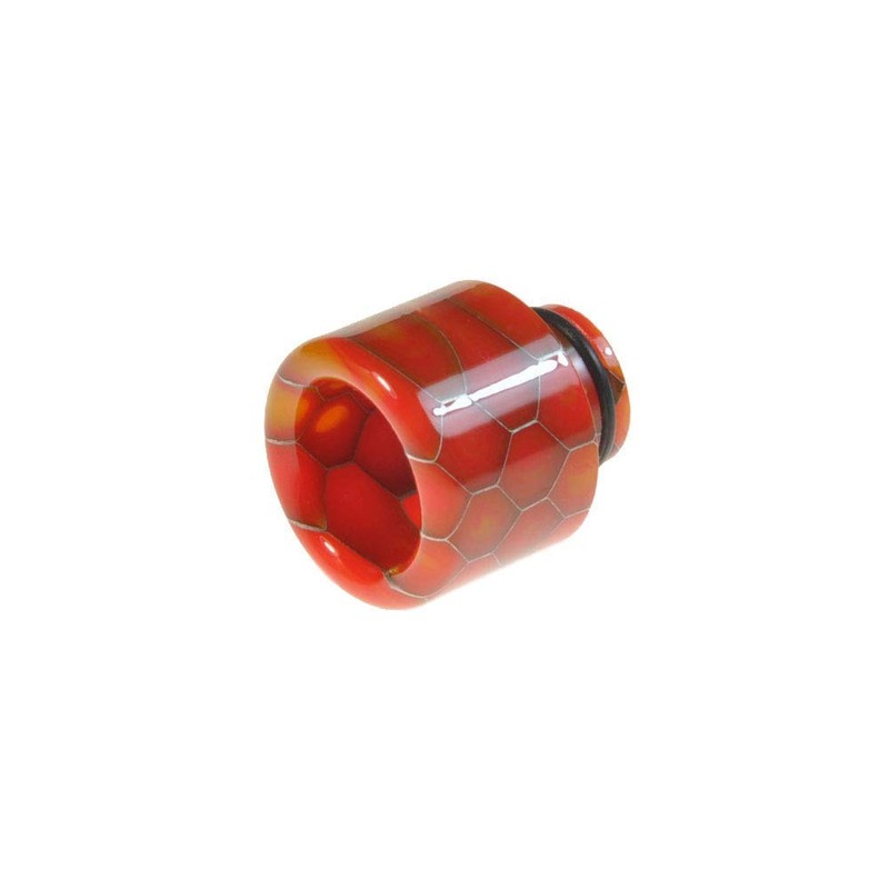 Armerah Snakeskin 510 Drip Tip eCig Mouthpiece Short/Big Epoxy Resin