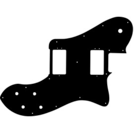 WD Fender American Professional Deluxe Shawbucker Telecaster solid black