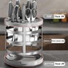Knife Block Without Knives, VSIAISV Universal Knife Holder and Kitchen