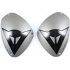 Dainese - Dets Aluminum Knee Plates, Aluminum Motorcycle Knee Protectors,