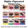Matte Liquid Eyeliner, Neon Rainbow Colorful Eyeliner Pencil, Waterproof Long