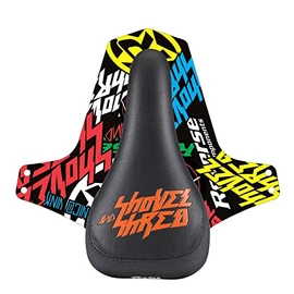 Reverse Nico Vink Shovel & Shred MTB FR Downhill Bicycle Saddle Black/Orange
