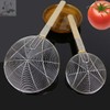 MEGA COOK 26cm Wooden Handle Big Mesh Soup Skimmer
