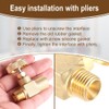 Yetaha 2PCS 1/4" Female NPT X 1/4" Male NPT Needle