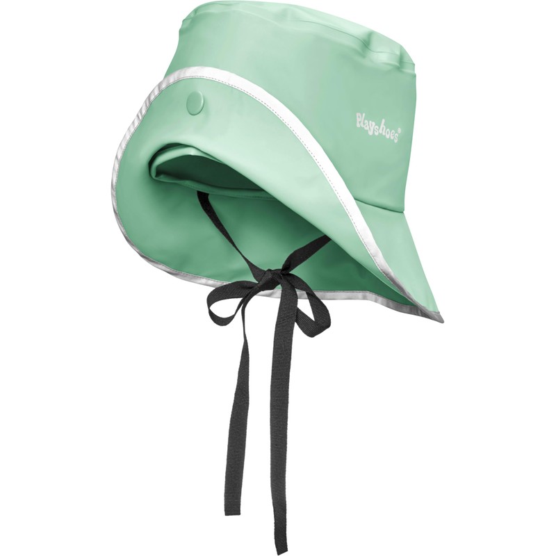 Playshoes Unisex Rain Hat Southwester Rain Hat, Green Unlined