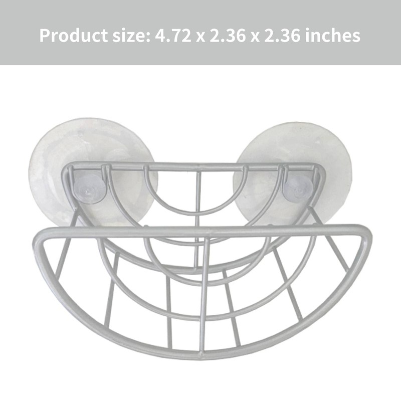 YeeBeny Kitchen Sink Suction Holder, Suction Cup Sponge Holder, Sponge