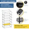 Sundaze Shoe Rack with Cover - 6 Tier Shoe Rack