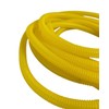 PE Yellow Corrugated Pipe Flexi Pipe Split 10 mm -