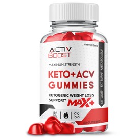 Activ Boost Max + ACV Keto Gummies, 2x Stronger Formula (3 Bottle)