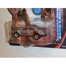 2002 Matchbox Collectibles 1:64 Masters of the Universe Die Cast Vehicle w/ Poster: He-Man Silver Sedan