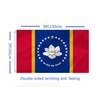 LARGE Mississippi Flag, 3x5Ft Mississippi State Flags Banner For Indoor