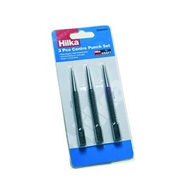 Hilka 62880003 Pro Craft Centre Punch Set,Black
