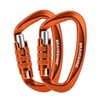 Carabiner 12KN Auto-lock BRAVESHINE Load Capacity 1,200 kg Locking Carabiner
