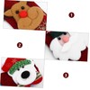 CAXUSD 4pcs Christmas Kitchen Appliance Handle Cover Refrigerator Handle Gloves