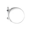 QWORK 3" T-Bolt Hose Clamp Stainless Steel, Working Range 83mm-91mm