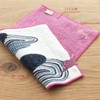 Kusunoku Bridge Woven Morita MiW Small Pocket Handkerchief, Purple A-64791-86-PAP,