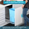 Pull Out Trash Can Under Cabinet Kit - Heavy Duty