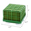 Lyellfe 8 Pack Square Floral Foam Cage, Floral Foam Blocks