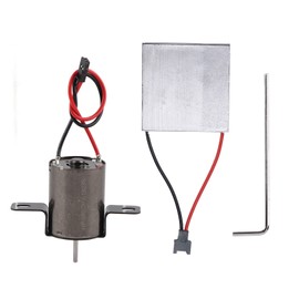 KIMISS Fireplace Fan Motor, Universal Fireplace Fan Generator Sheet Motor Set, Heat Powered Fireplace Fan Parts, Wood Stove Fan Accessories for Home Use