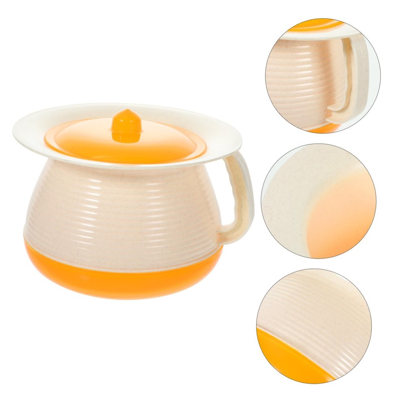 STOBAZA Practical Female Urination Device Plastic Urinal Pail Cover Pee