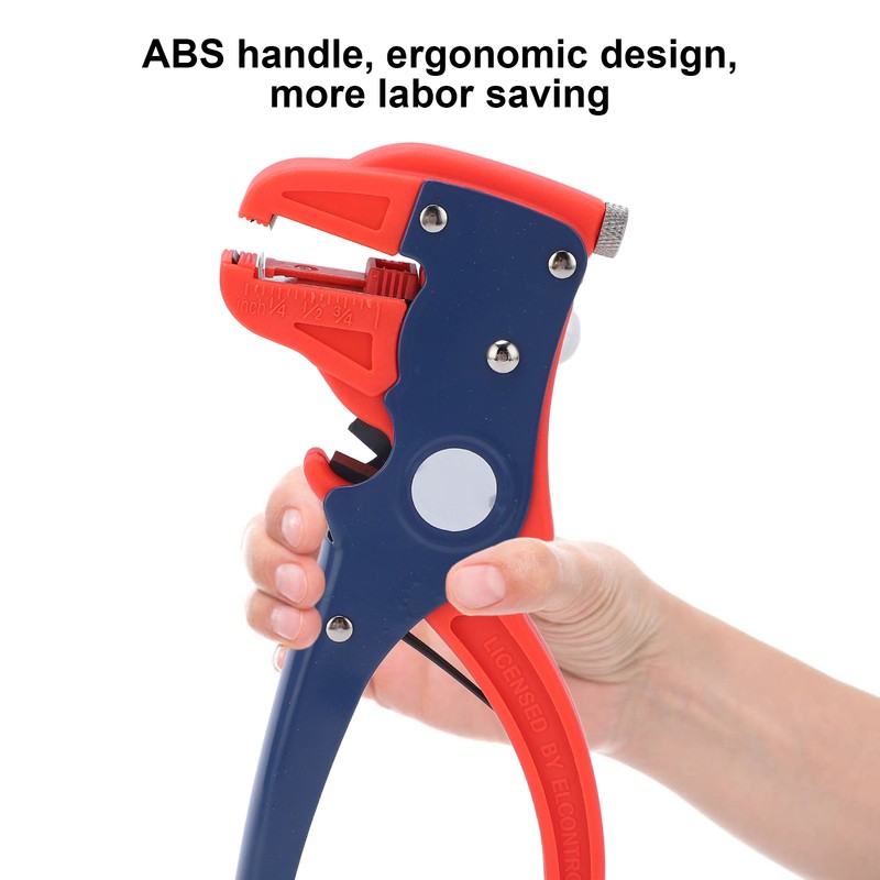 Automatic Wire Stripper Carbon Steel Adjustable Multifunctional Incisive Cable Stripper