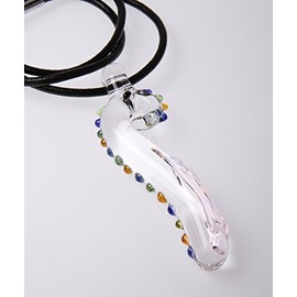 GLASSVIBRATIONS - Glas - Kettenanhänger - Kleiner Drache