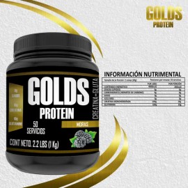 Suplemento Creatina  Glutamina Polvo Golds Protein 1kg 50se                                                                                           
