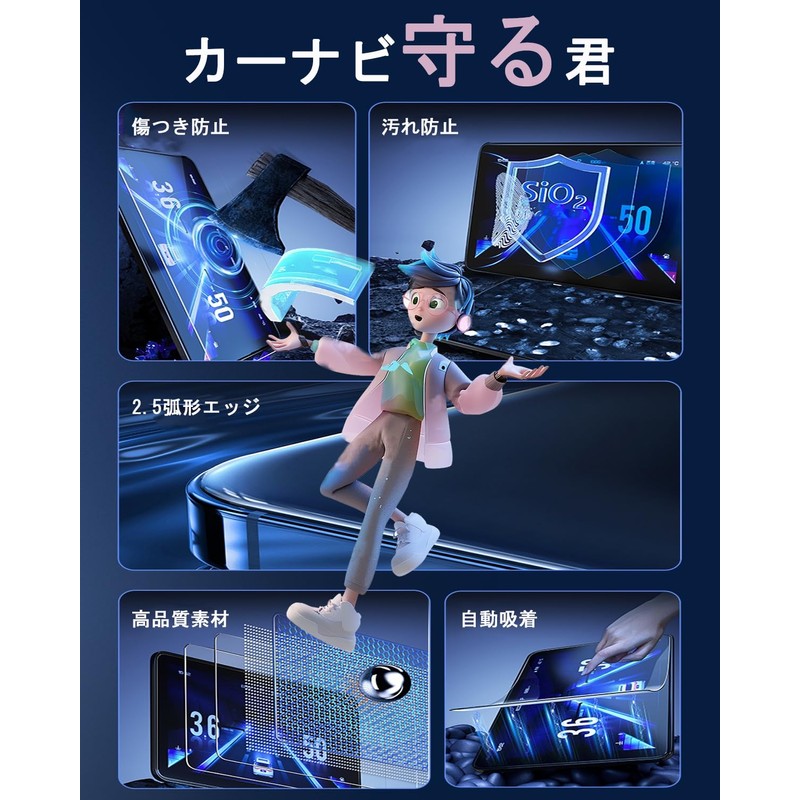 【2025年最新・6枚入り】oricarmes 日産 セレナ c28 保護フィルム 12.3インチ ディスプレイオーディオ メーターパネル エアコンパネル 汚れ防止